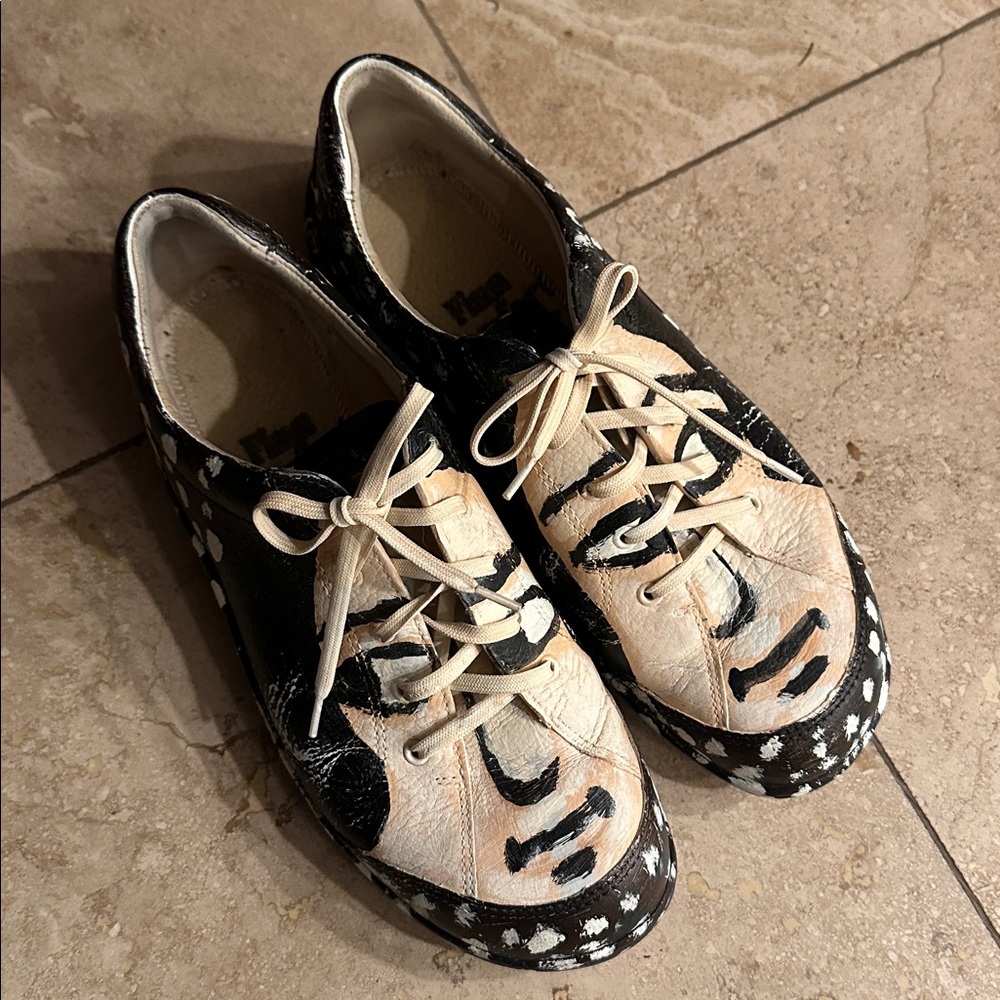 Vintage Finn Comfort Leather Trainers • Size 38 / 7.5 • Made in Germany 🇩🇪 EUC